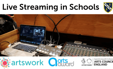 Live streaming in schools resource image.