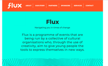 Flux Kent homepage